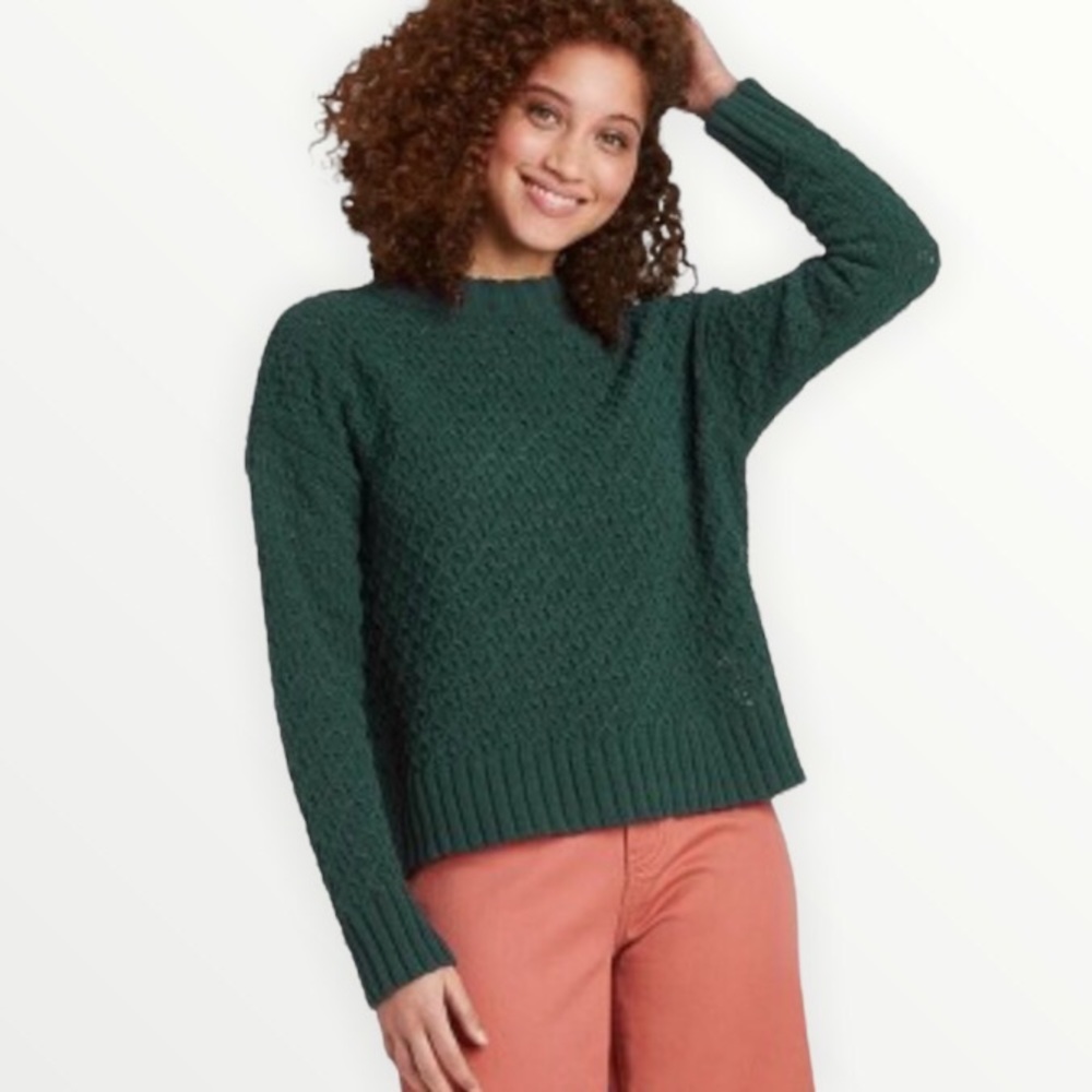 Target A New Day chenille open knit sweater